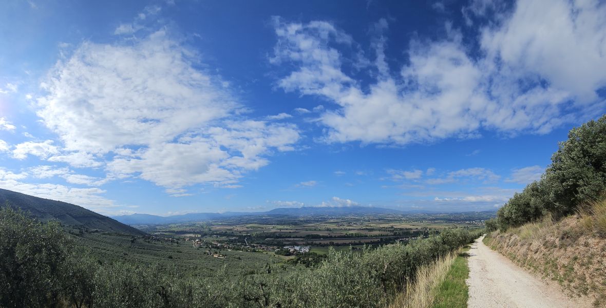 Franziskusweg: Tour Rieti - Pilgino