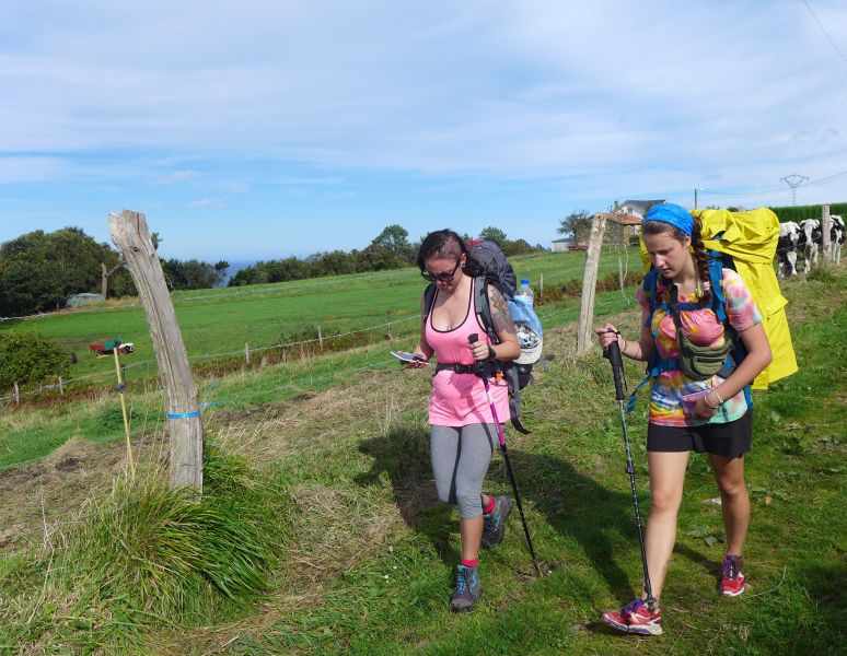 Camino del Norte - Komplett: Hondarribia (Irún) - Santiago - Pilgino