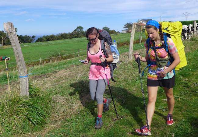 Camino del Norte - Komplett: Hondarribia (Irún) - Santiago - Pilgino